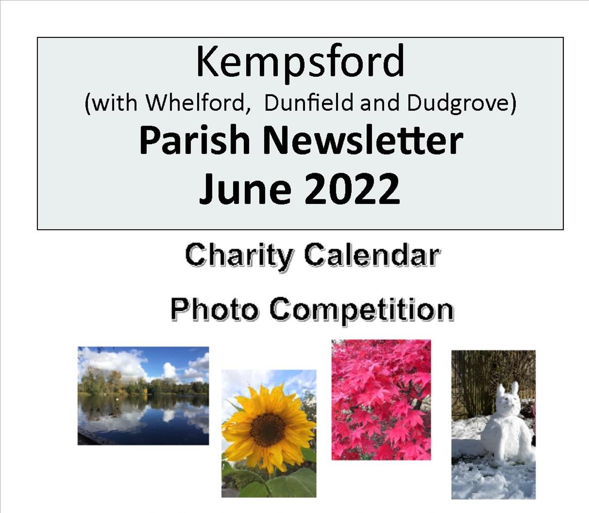 Copy Deadline change for next Parish Newsletter